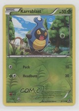 Karrablast Reverse Foil Pokemon XY Phantom Forces #8