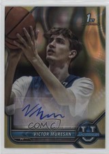 2021 Bowman U Chrome Prospect Gold Lava Refractor 4/50 Victor Muresan Auto 1i9