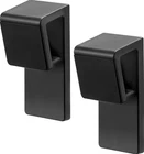 Yamazaki - tower Magnet Bath Mat & Towel Holder (2 pieces) Black H8.5cm 10613