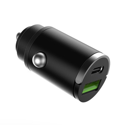 100W Super Fast Car Charger USB C PD QC 2-in1 Cigarette Lighter Adapter Metal