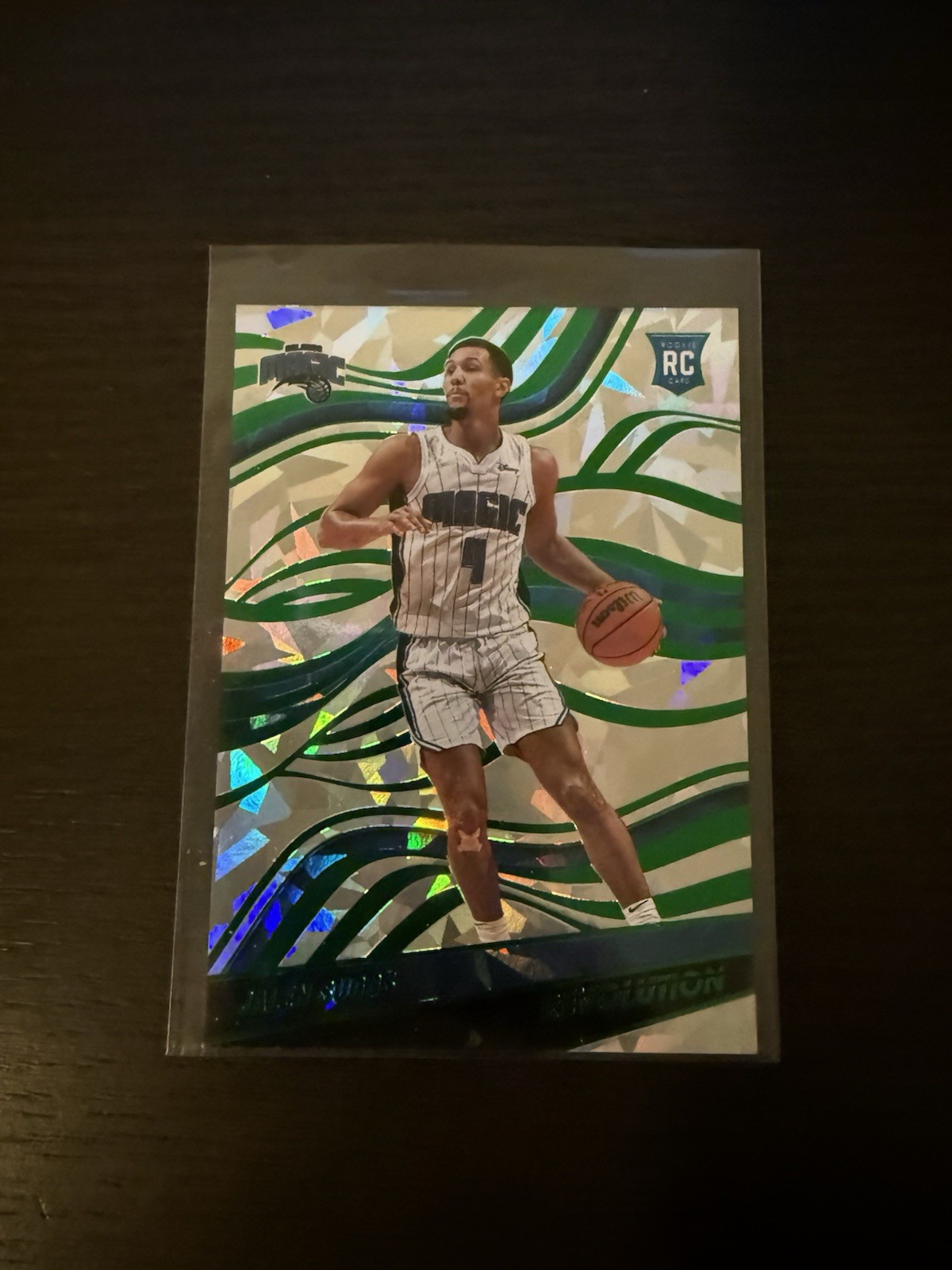 2021-22 Panini Revolution - Jalen Suggs #126 Chinese New Year Emerald /88 (RC)