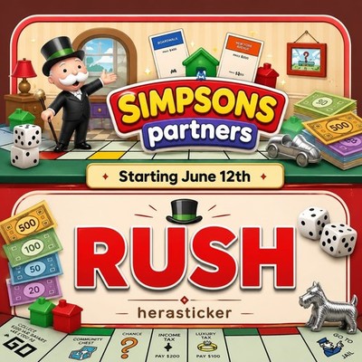 PARTNERS  EVENT- MONO_POLY GO  PARTNER EVENT - FULL CARRY- RUSH- PRE ORDER