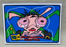 Control Of Your Tv Set Ren Stimpy Show Vending Machine Vinyl Sticker Non Prism