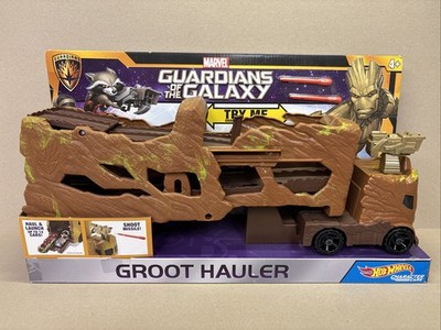 Hot Wheels Character Cars: Groot Hauler Marvel Guardians of the Galaxy