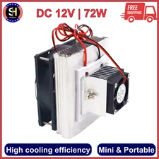 Mini Air Conditioner DC 12V DIY Thermoelectric Peltier Refrigeration Cooling