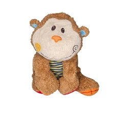 Mary Meyer Cheery Cheeks Floppy Monkey Plush Stuffed Animal Plushie 12 Inches