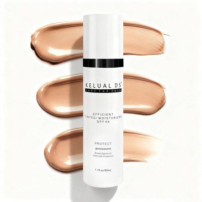 Anti-Aging Tinted Face Moisturizer & Sheer Face Sunscreen SPF 46, Hydrating S...