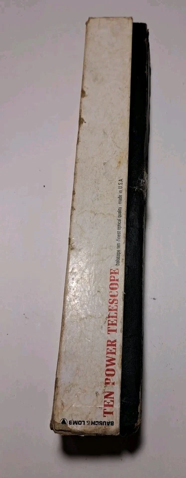 Vintage Bausch & Lomb Balscope Ten 10 X Power Telescope W/ Original Box 61-41-10 - Image 4 of 4