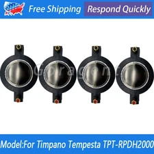 4PCS Replace For Timpano Tempesta TPT-RPDH2000 TPT-DH2000 Diaphragm Horn Driver