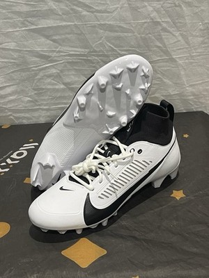 New Men s 11.5 Nike Football Cleats White Black Vapor Edge Pro 360 2 FZ4267-100