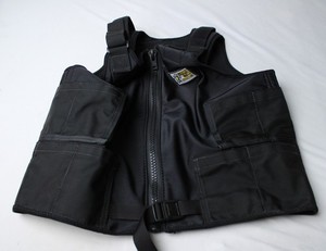 Smart Gear Men's Adjustable Weight Training Zip Up Smart Vest LB3 Black Size XL