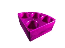 CHEMGLASS 4-Place Pie Wedge for 10-20mL Microwave Vials Berry CG-1991-P-20