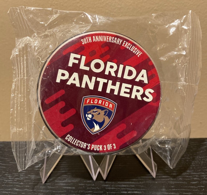 Florida Panthers 30th Anniversary Exclusive 2010s Puck Collector’s Edition