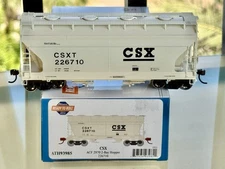 ✅ CSX Athearn ACF 2970 2-Bay Covered Hopper Car ATH-93985 CSXT 226710 HO NEW