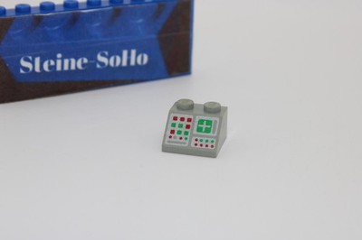 Lego (c) 1x Space Computer - Classic - hellgrau - 3039p34 - Weltraum Zubehör