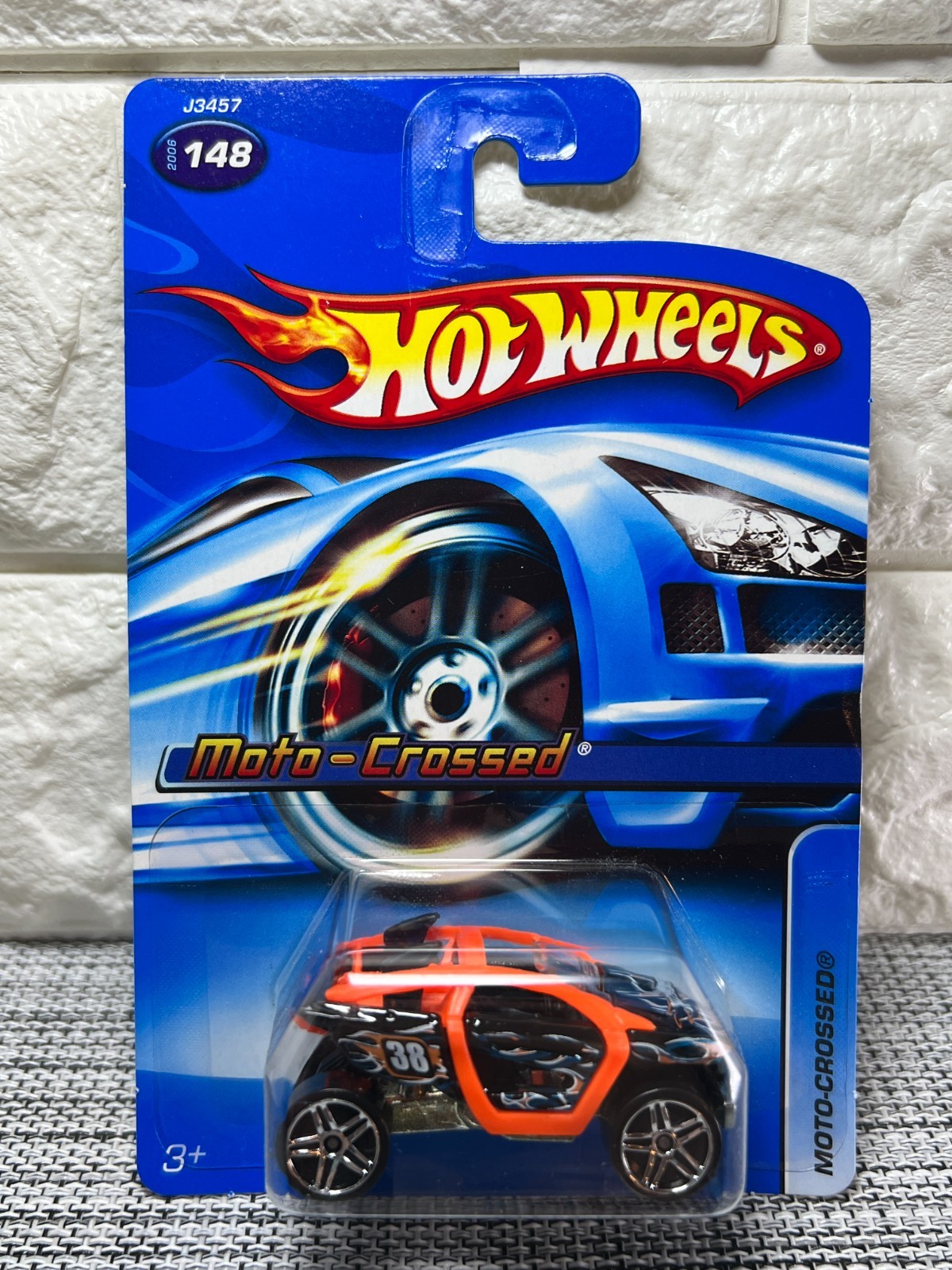 Hot Wheels Moto-Crossed 2006 #148 Orange/Black