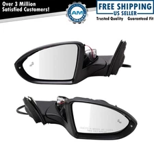 Mirror Set Fits 2019-2022 Volkswagen Jetta