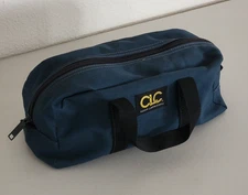 CLC Custom Leather Craft Tool  Utility work tote bag Medium Navy Blue