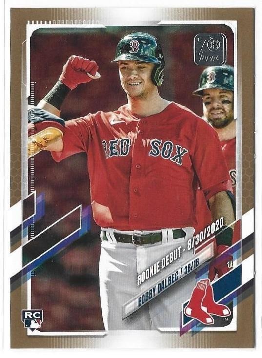 Bobby Dalbec 2021 Topps Update Gold/2021 RC