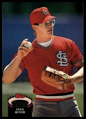 1992 Stadium Club #286 Stan Royer Cardinals