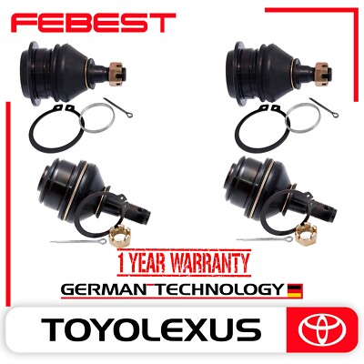 FRONT UPPER&LOWER BALL JOINTS FOR TOYOTA 4RUNNER FJCRUISER 2003-2009 OEM QUALITY