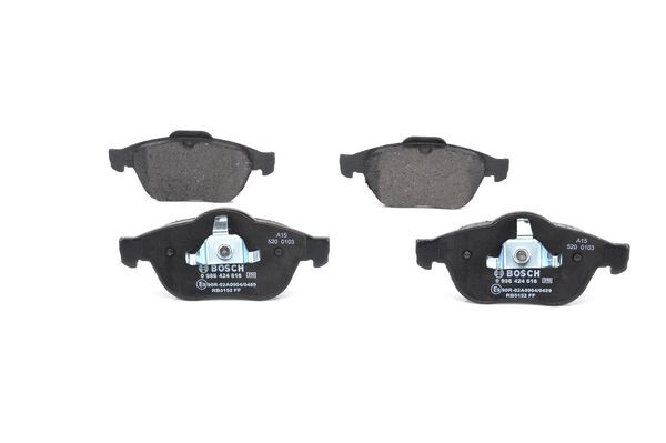 Plaquettes de frein BOSCH 0986424616 reduisez vos distances d arret en securite sur Renault