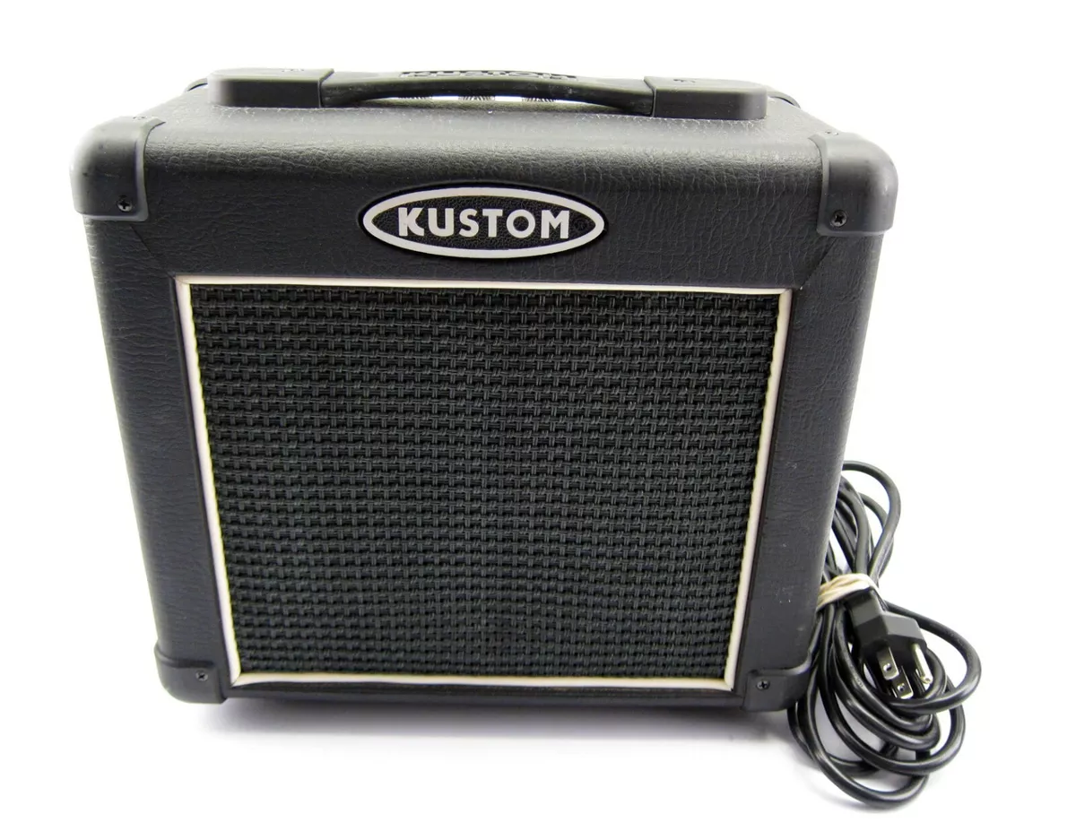 Kustom Dart 10 Practice Electric Guitar Amp Amplifier 15W Overdrive Portable