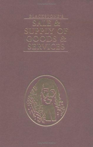 Blackstone's Sale Supply Goods Services Richard Miles Hardcover 9781841741208