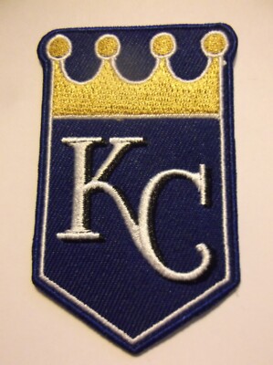 Kansas City KC Royals Embroidered PATCH~3'' x 1 7/8''~Iron Sew On~MLB~Ships FREE