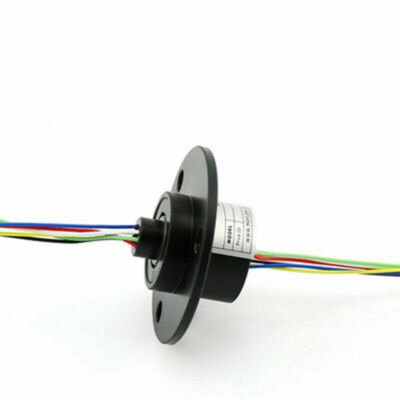 6 Wire Through-hole Slip Ring Rotation Conductive Slip Ring 5mm*22mm 0-2A