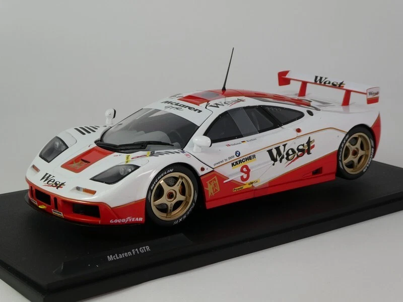 Solido Mclaren F1 GTR BMW WEST #8 Nielsen BPR GT Endurance 1995 1/18 S1804107 - Immagine 2 di 4