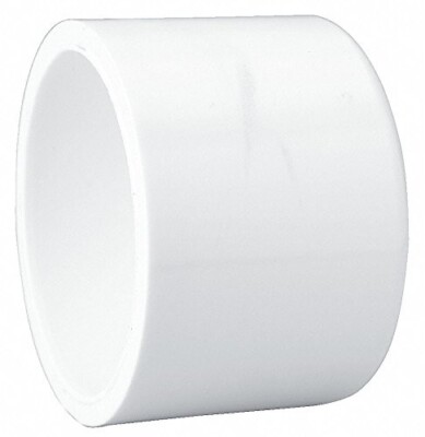 Half-Inch (1/2'') Plastic PVC Slip Cap - LOT OF TEN
