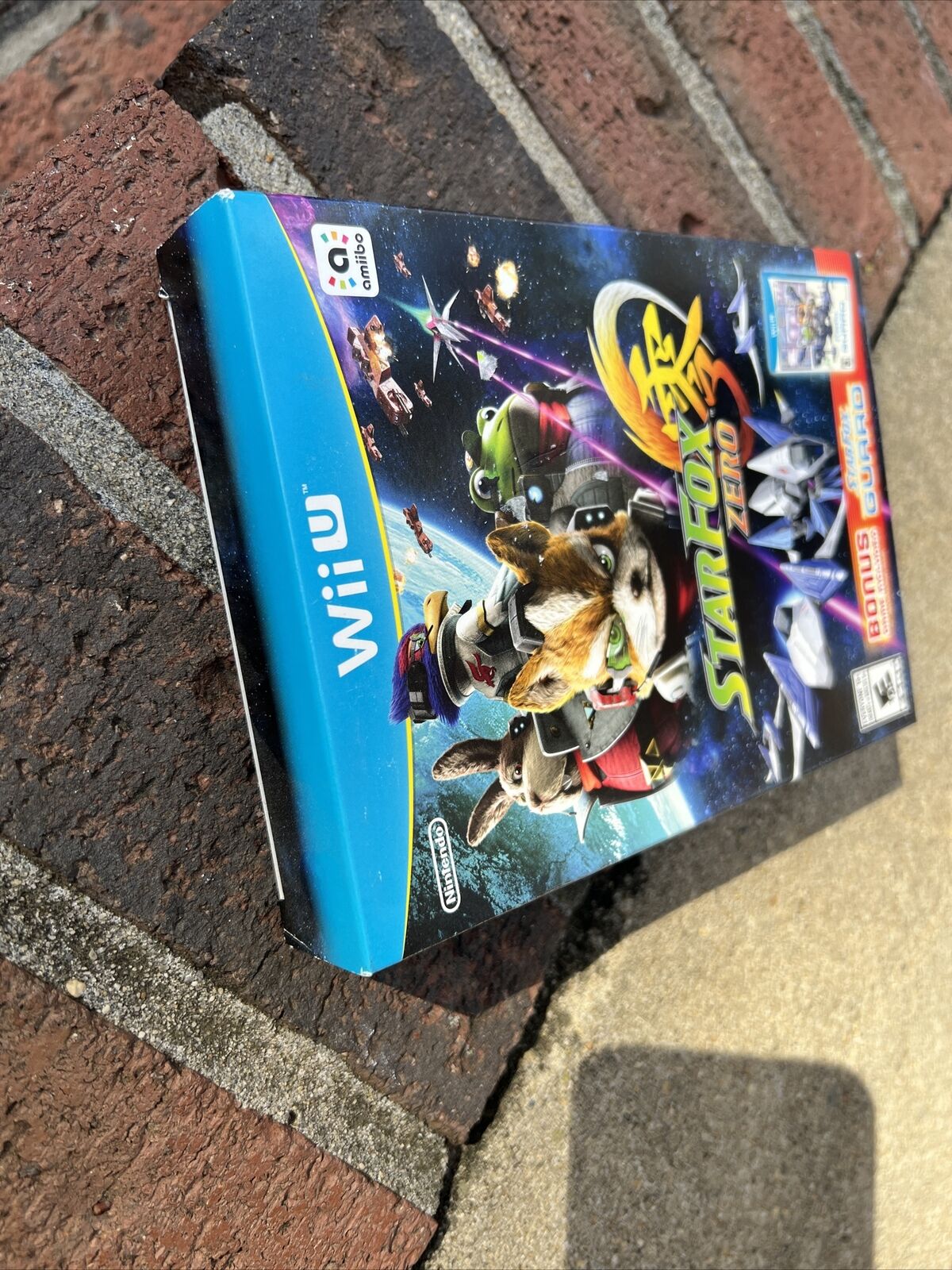 LOT Nintendo Wii U Star Fox Zero + Star Fox Guard Bundle 2 FACTORY SEALED  GAMES