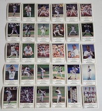 Lot of (23) 1989 Milwaukee Brewers Police 30 Card Team Sets w/ Sheffield Molitor