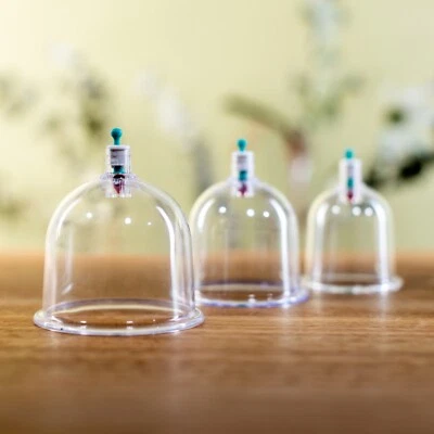 MAVİ 400x Schröpfgläser Premium Qualität Hijama Massage Schröpfen Set, Hacamat Kupası