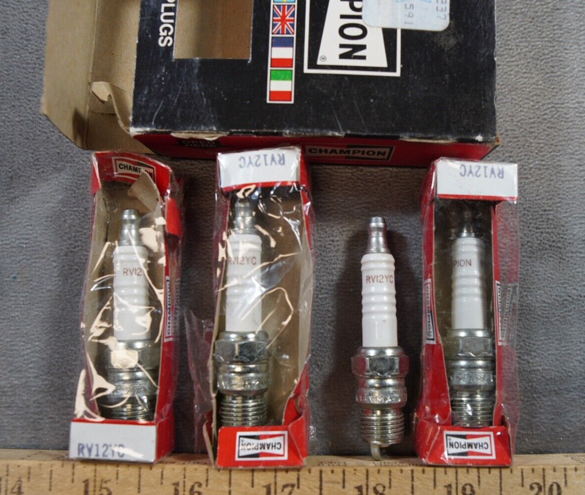 Champion 406 RV12YC6 Spark Plugs - 4 Pack
