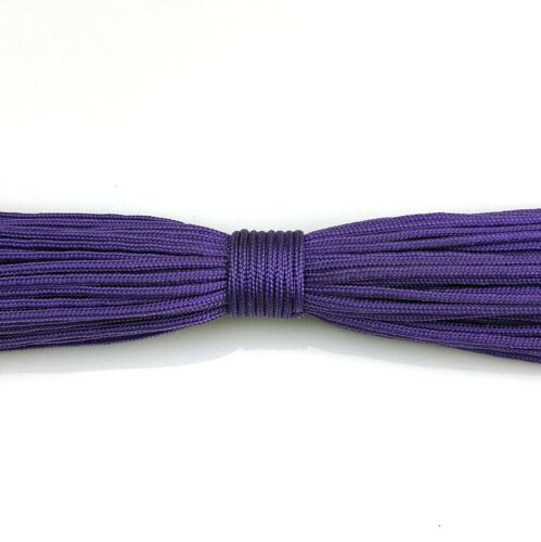 50-100 Fuß 2 mm Micro Paracord Micro Kordel Fallschirmkordel Zelt Schlüsselband Seil Überleben - Bild 6 von 20