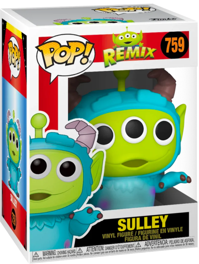 FUNKO POP! DISNEY TOY STORY / MONSTERS INC: ALIEN AS SULLEY (REMIX