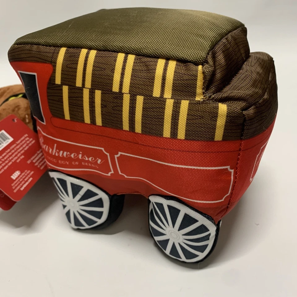 🐶 Caja de ladridos juguete para perros Barkweiser Clydesdale caballos cerveza Budweiser nueva con etiquetas Foto 4 de 4