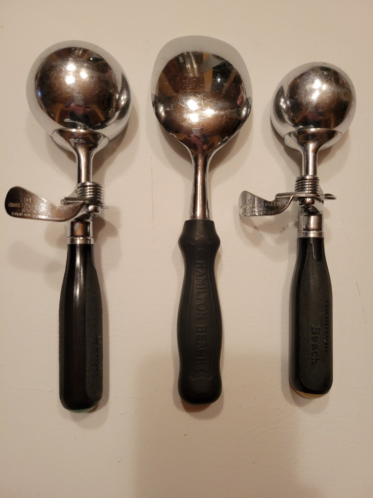 Hamilton Beach Ice Cream Scoops (2) and Paddle / Made In USA eBay