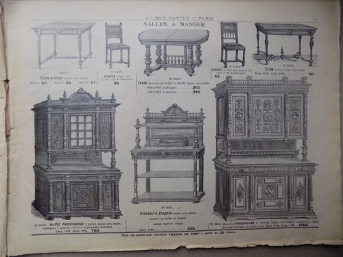 Lot de 4 catalogues ébénisterie meubles de fantaisie et divers art nouveau - Bild 12 von 24
