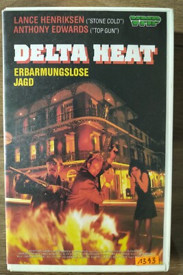 VMP Delta Heat VHS Lance Henriksen Videokassette grosse Hartbox Erstauflage