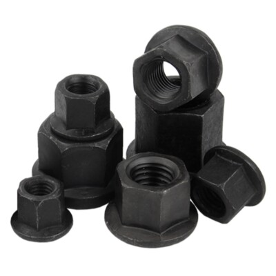 Black Flange Lock Nut Flange Clamp Nut M8M10M12M14M16M18M20M22M24M27M30