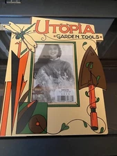 Fetco Utopia Garden Tools 3.5 x 5 Metal Picture Frame Brand NEW in Box Very RARE