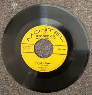 HI-FI'S- I'M SO LONELY / MY DEAR 45 MONTEL SJM 1005 VG+