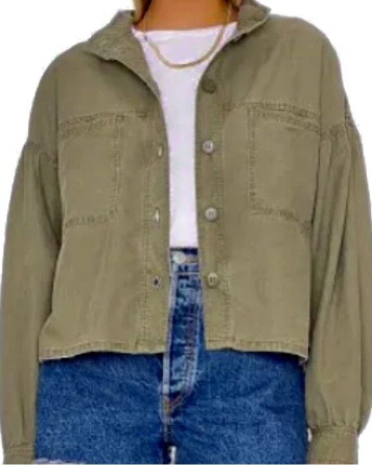 Sanctuary army green best sale jacket