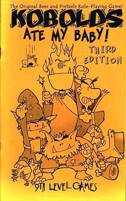 KOBOLDS ATE MY BABY!  EXC! 9th LEVEL GAMES Third Edition 9LG 9003 3rd RPG Game