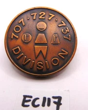 VINTAGE 1975 BOEING APPRECIATION COIN 707 727 737 DIVISION 1" PRODUCTION HOUR