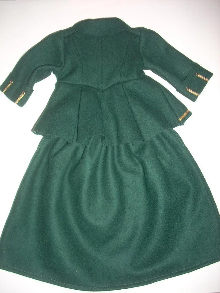 American Girl Felicity Riding Outfit~Wool Waistcoat Jacket~Skirt~Pleasant Compan - Image 2 of 4