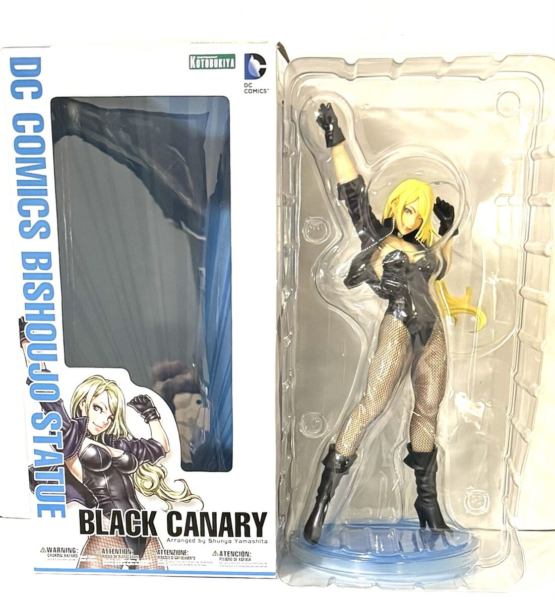 KOTOBUKIYA DC Comics BLACK CANARY Figure Bishoujo 1/7 Statue KOTOBUKIYA DC Comics BLACK CANARY Figure Bishoujo 1/7 Statue
